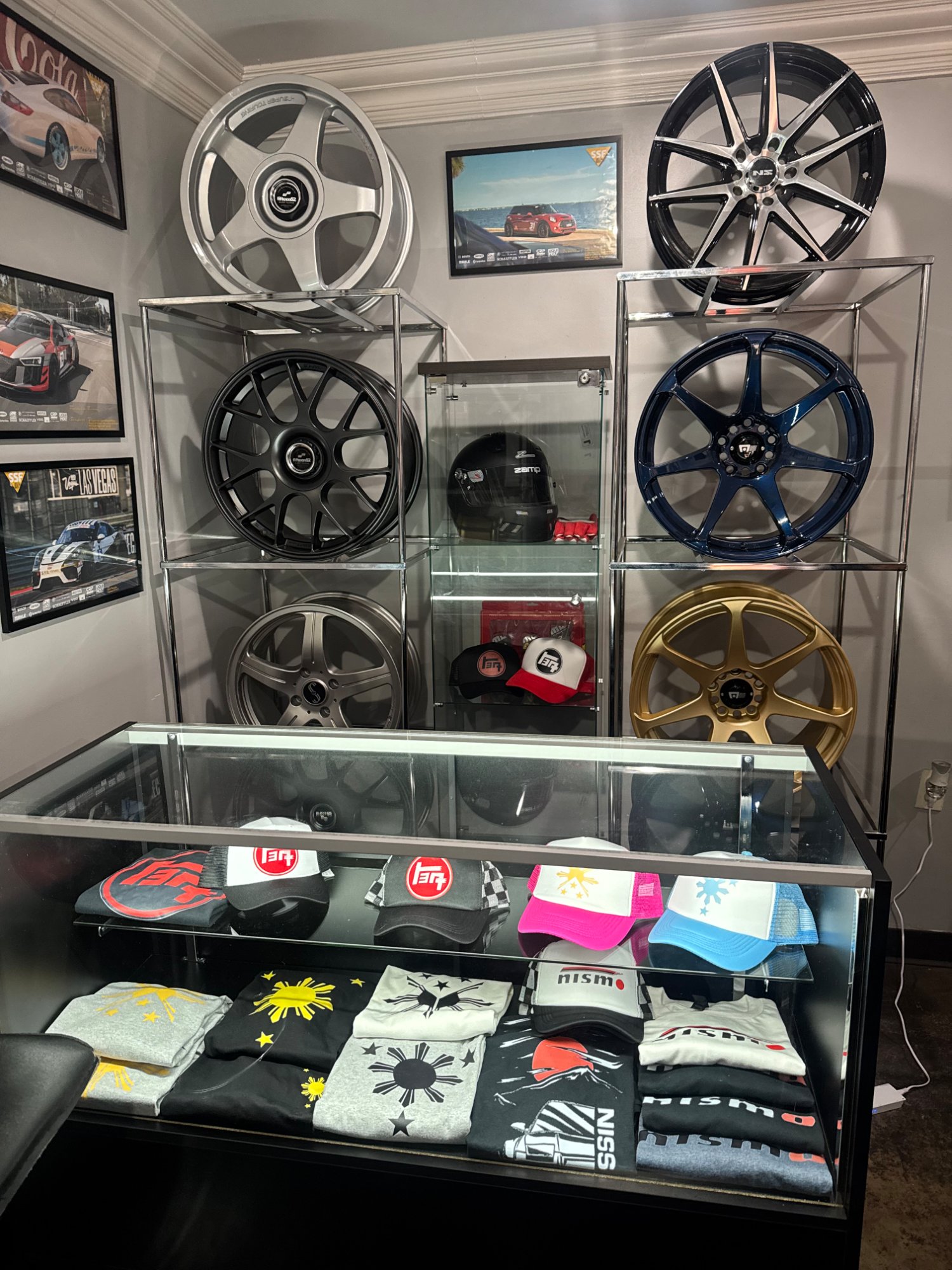 Wheels showroom